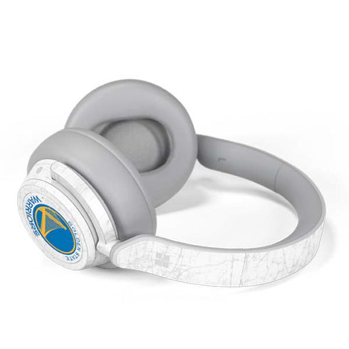 NBA Golden State Warriors Distressed Surface Headphones Skin